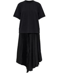 AllSaints Jax 2-In-1 Maxi Dress in Blue | Lyst