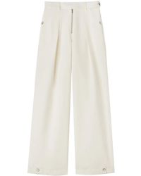 Jil Sander - Pantalones anchos de talle alto - Lyst