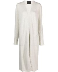 Roberto Collina - Open-front Long-length Cardigan - Lyst