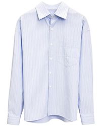 Costumein - Eric Ml Stripe-Pattern Shirt - Lyst