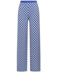Maliparmi - Diamond Glow Geometric-Print Trousers - Lyst