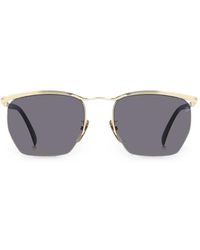 David Beckham - Geometric-Frame Sunglasses - Lyst