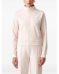 Guess - Logo-Patch Zip-Up Jacket - Lyst
