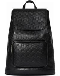 Gucci - Ggエンブレム バックパック M - Lyst