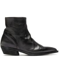 Officine Creative - Noelie Dd Pointed-Toe Leather Boots - Lyst