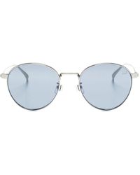 Dunhill - Sonnenbrille mit rundem Gestell - Lyst