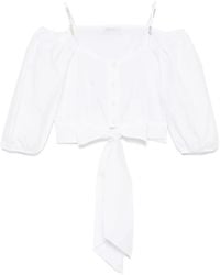 Patrizia Pepe - ノットディテール シャツ - Lyst
