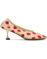 Proenza Schouler - Escarpins À Fleurs Brodées - Lyst