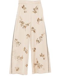 KARL LAGERFELD - Pantalon Évasé À Sequins - Lyst