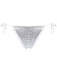 MC2 Saint Barth - Virgo Side-Tie Bikini Bottom - Lyst