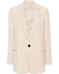 Antonelli - Notched-lapels Single-breasted Blazer - Lyst