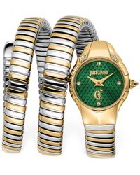 Just Cavalli - Amanta Quartz Stainless Steel Bracelet Watch - Lyst