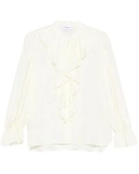 Marella - Camicia Con Ruches - Lyst