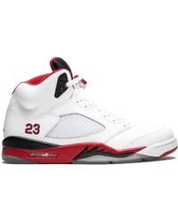 Nike - Air 5 Retro "Fire" Sneakers - Lyst