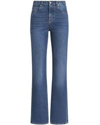 Etro - Logo-Appliqué Straight-Leg Jeans - Lyst