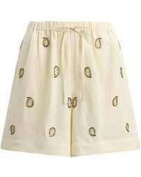 Polo Ralph Lauren - Drawstring Beaded Paisley Shorts - Lyst