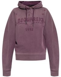 DSquared² - Sweatshirt Met Logo - Lyst