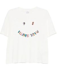 Paul Smith - Smiley-Face T-Shirt - Lyst