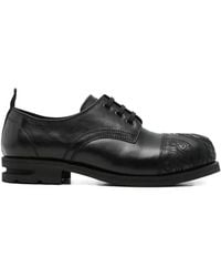 Kiko Kostadinov - Embroidered Derby Shoes - Lyst