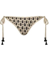 Johanna Ortiz - Sagrado Paisley-Print Bikini Bottoms - Lyst