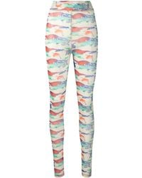 Henrik Vibskov - Printed Mesh Leggings - Lyst