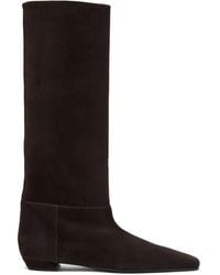 Proenza Schouler - Suede Knee-High Boots - Lyst