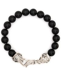 Emanuele Bicocchi - Arabesque Beaded Bracelet - Lyst