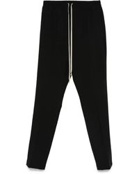 Rick Owens - Virgin Wool Track Pants - Lyst