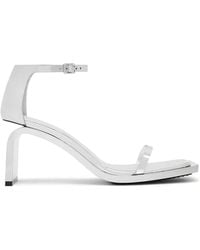 Courreges - Stream Mirror Sandals - Lyst