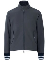 Moncler - Chaqueta Con Puños A Rayas - Lyst