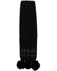 Joseph Ribkoff - Faux Pearl Pompom Scarf - Lyst