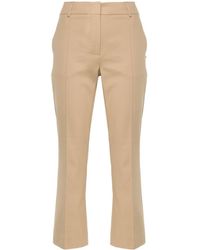 Sportmax - Pantalones capri con costuras en relieve - Lyst