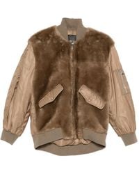 Blancha - Zip-Up Bomber Jacket - Lyst