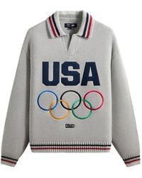 Kith - Team Usa Rugby Olympics Graphic Sweater - Lyst