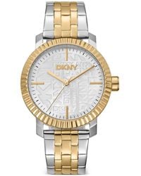 DKNY - Montre À Cadran À Logo Mm - Lyst