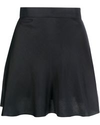 MANURI - Flared Silk Mini Skirt - Lyst