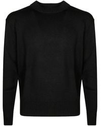 Paolo Pecora - Pullover Mit Ziernaht - Lyst