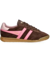 Gola - Torpedo Logo-Print Panelled Sneakers - Lyst