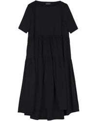 Herno - Tiered Short-Sleeve Dress - Lyst