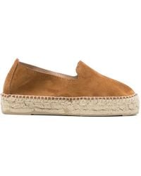 Manebí - Hamptons Round-Toe Platform Espadrilles - Lyst