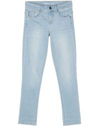 Liu Jo - Rhinestone-embellished Jeans - Lyst