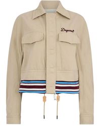 DSquared² - Hybrid Gebreide Jas - Lyst