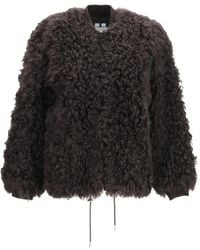 S.w.o.r.d 6.6.44 - Teddy-Effect Zip-Up Jacket - Lyst