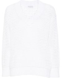 Brunello Cucinelli - Sequin Embellished Knit Jumper - Lyst