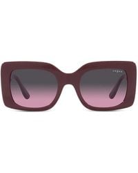 Vogue Eyewear - Vo5481S Zonnebril Met Rechthoekig Montuur - Lyst
