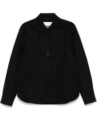 Jil Sander - Jacke Aus Gebürstetem Kaschmir - Lyst