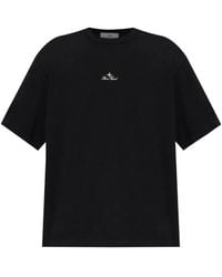Stone Island - Logo-Embroidered T-Shirt - Lyst