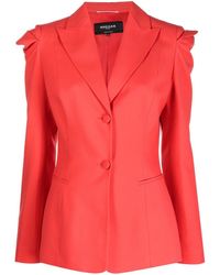 Rochas - Single-breasted Fitted-waist Blazer - Lyst
