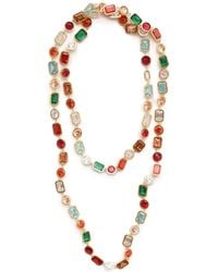 Izabel Display - Mega Cubic-Zirconia-Embellished Long Necklace - Lyst