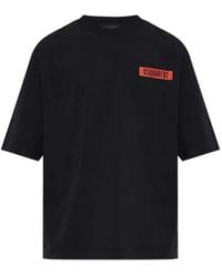 DSquared² - Logo-Print Ski-Pass T-Shirt - Lyst